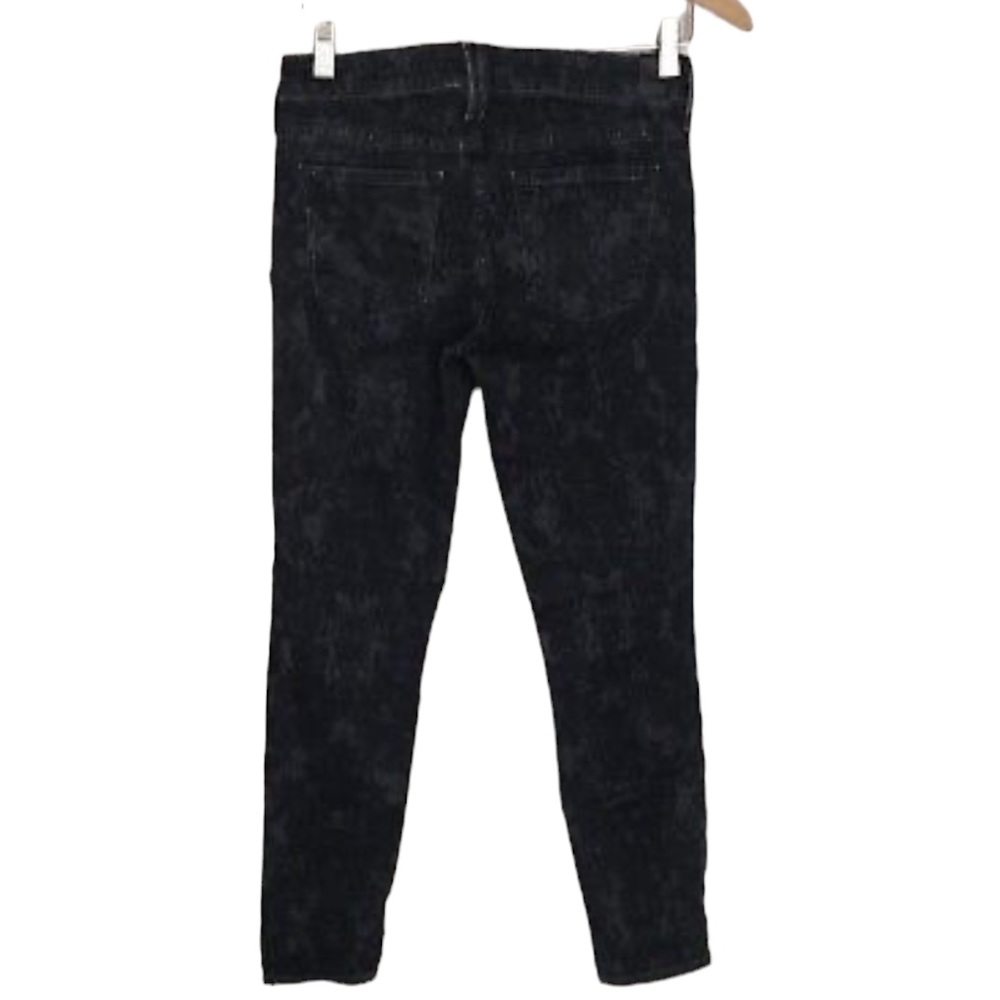 Vince Dylan Ankle  Skinny Jeans In Black Floral  size 27 - Picture 3 of 8
